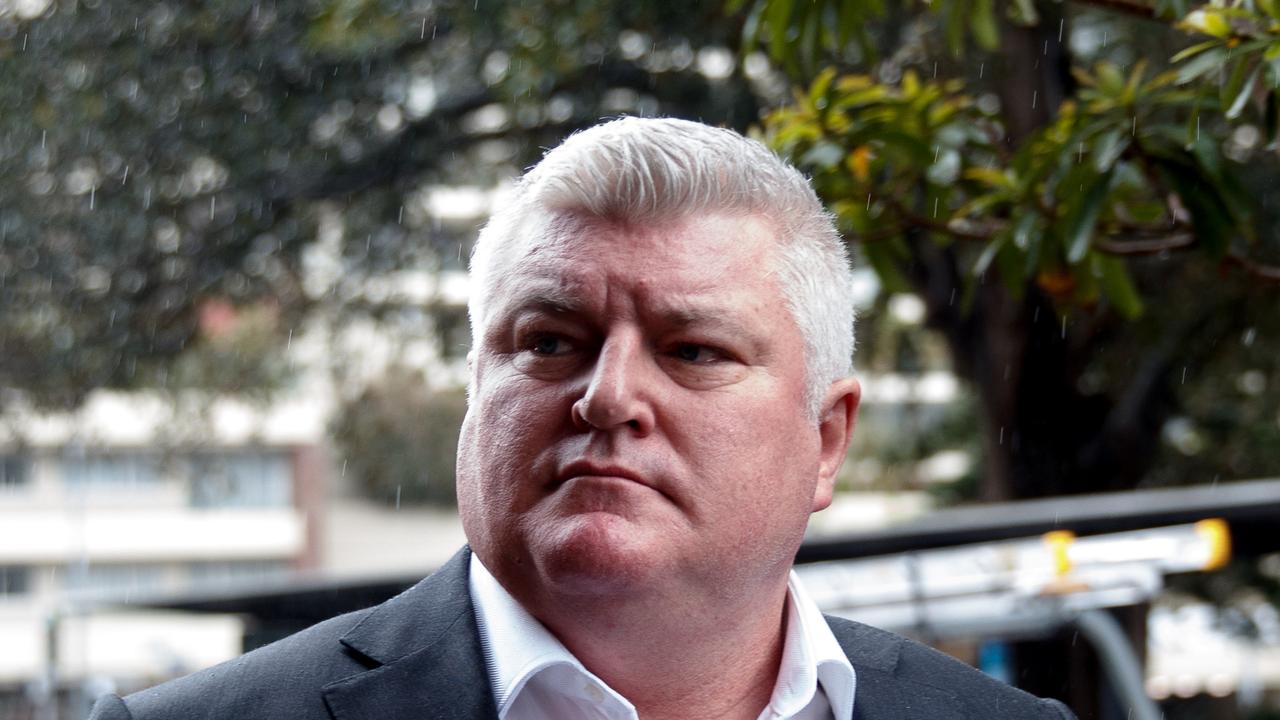 Stuart MacGill made his first court appearance at Manly Local Court on Thursday. Picture: NCA NewsWire/Nikki Short.