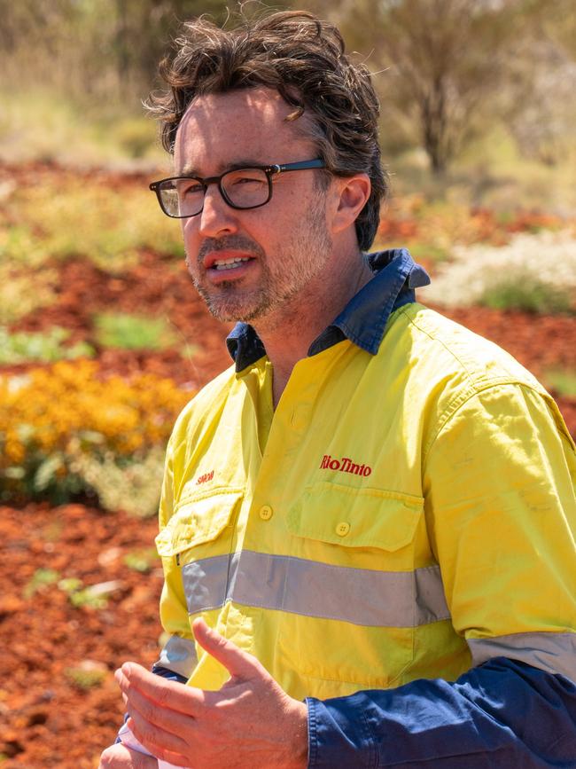 Rio Tinto iron ore chief executive Simon Trott: “Longer term, the resource could support a world-class mining hub with a potential capacity of more than 100 million tonnes of high-quality iron ore a year”. Picture: Supplied