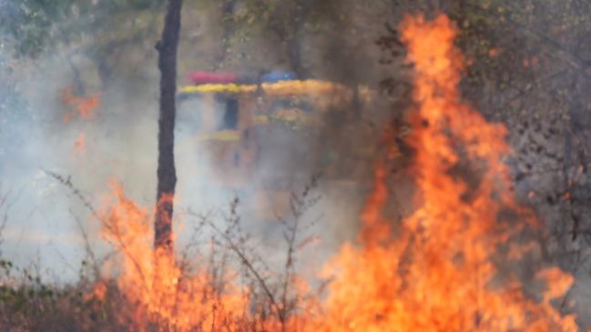 Rural fire fighters conduct controlled burns. Picture: Evan Morgan