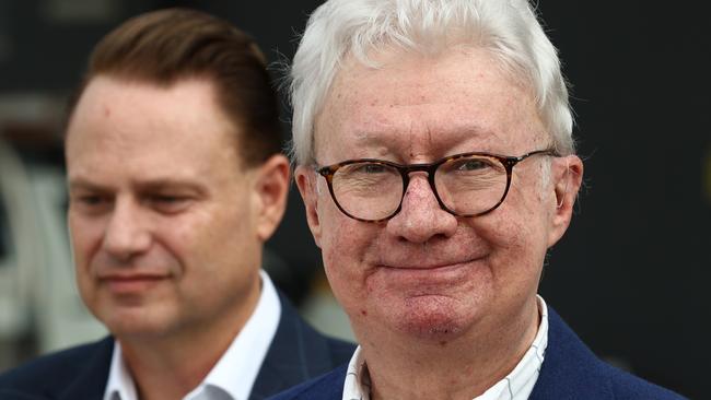 Former Supreme Court justice Paul De Jersey has handed down 12 recommendations from a review into ex-Tropical Cyclone Alfred. Picture: David Clark