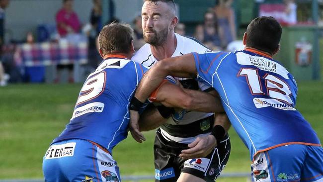 MEMORABLE MOMENT: Ipswich Jets lock Ben Shea will line up in his 150th Intrust Super Cup game at the North Ipswich Reserve on Saturday. Picture: Franca Tigani