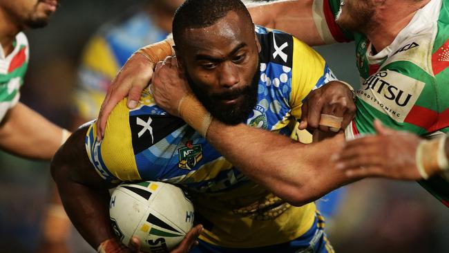 Semi Radradra is contracted to the Eels until the end of 2017. Picture: Brett Costello