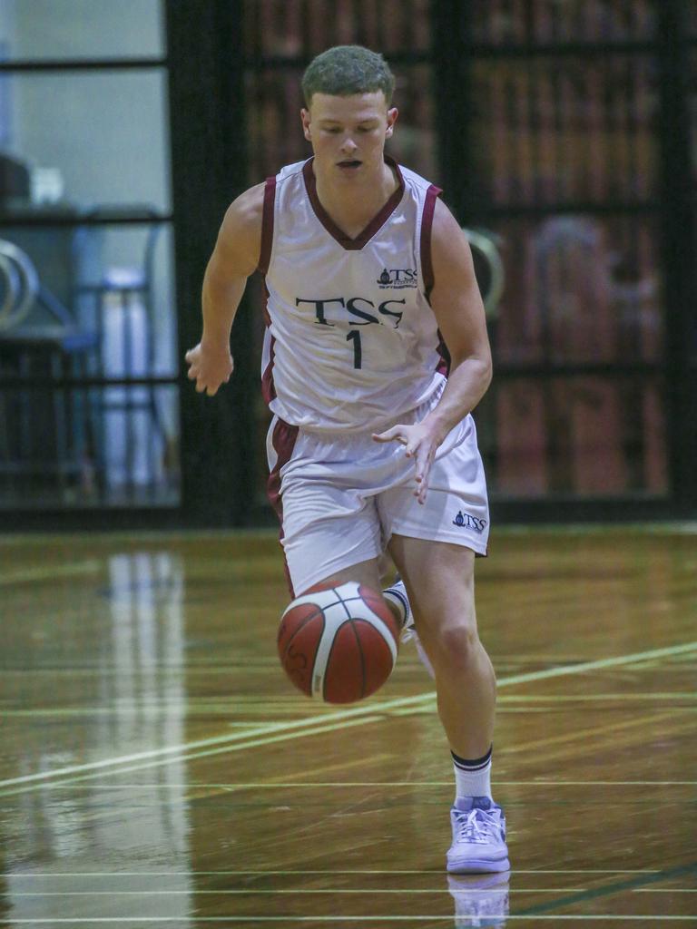 GPS basketball The Southport School v Brisbane State High School at TSS. Picture: Glenn Campbell