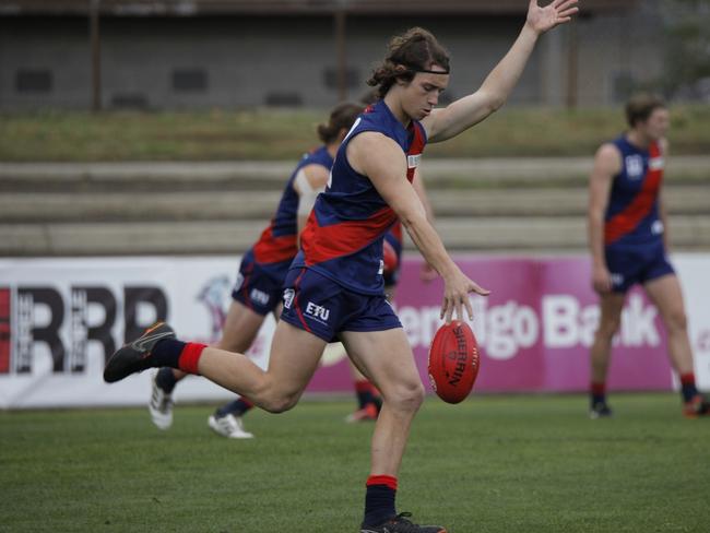 Marcus Lentini in action for Coburg. Picture: Jordan Zmood