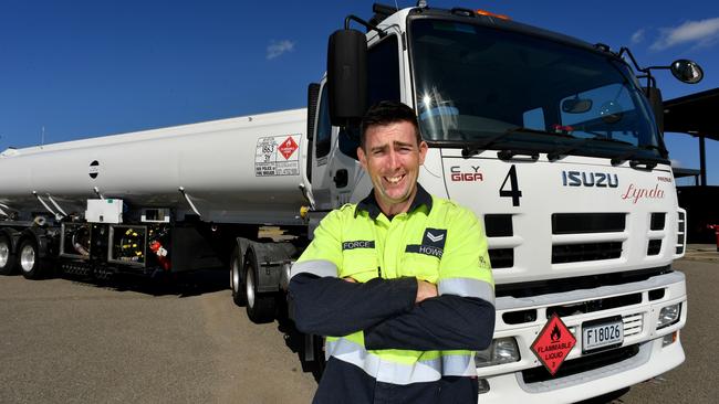 Different elements of 27 Squadron at RAAF Base Townsville ready for Exercise Crimson Dawn. AUFO manager Corporal Joshua Howe. Picture: Evan Morgan