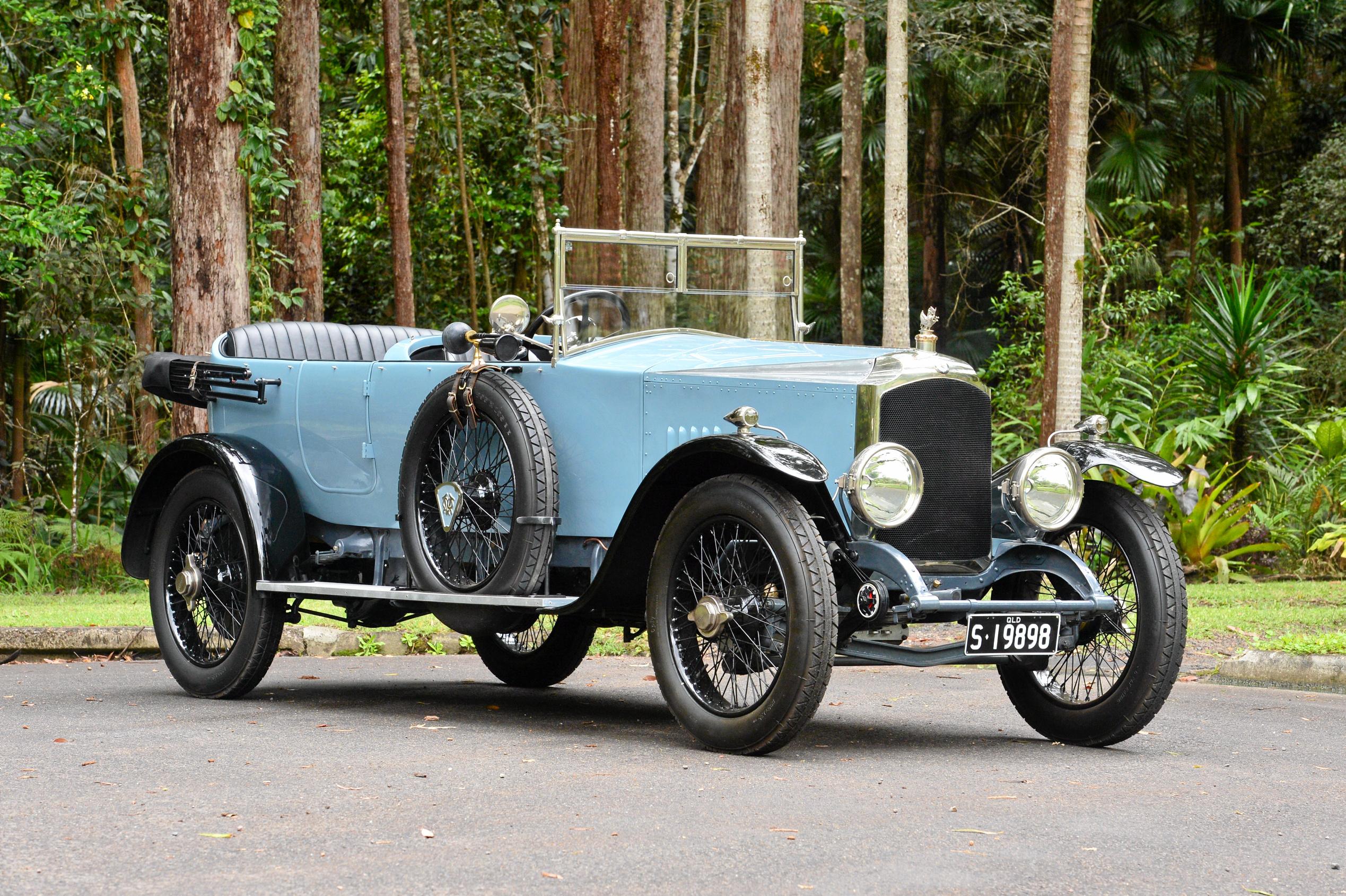 MY RIDE: 1919 D-Type Vauxhall. Owned by Michael Kenward. Picture: John McCutcheon