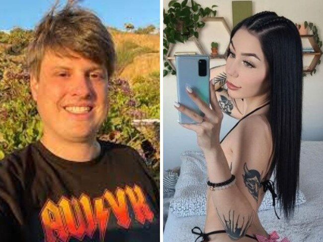 The stepson of a British billionaire aboard a missing Titanic-bound sub went online to flirt with a nearly nude Only Fans model Wednesday as rescuers raced to find the vessel.