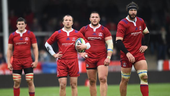 Russia v Japan at Kingsholm Stadium.