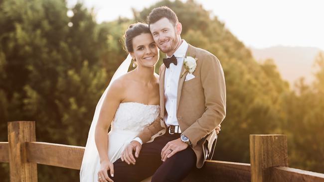 In love: Brendan Scheiwe and Kelly Gaffney, photography: Quince and Mulberry Studios