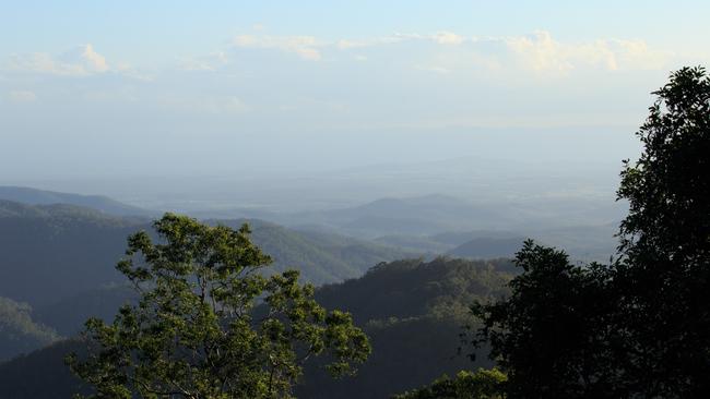 View from Maiala at Mt Glorious, D'Aguilar National Park, Queensland.