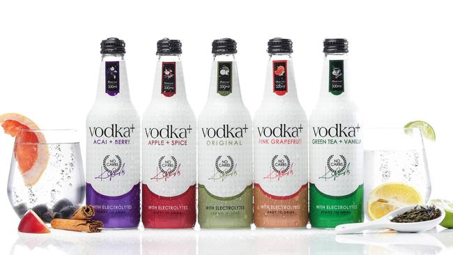 Vodka Plus targets those who are health conscious. Picture: Vodka Plus