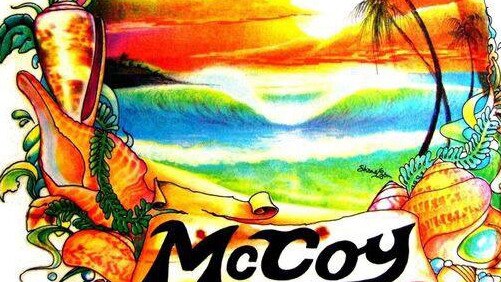 McCoy’s vibrant colours and designs became his hallmark. Picture: Facebook