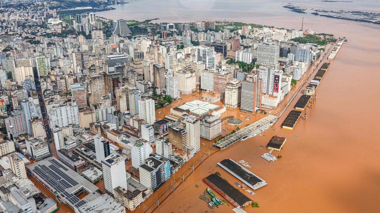 The National Confederation of Municipalities said about 61,000 homes had been damaged or destroyed. Picture: Ricardo Stuckert / Brazilian Presidency / AFP