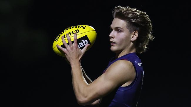 Will Ashcroft had the ball on a string against the Western Jets. Picture: Daniel Pockett/AFL Photos/via Getty Images