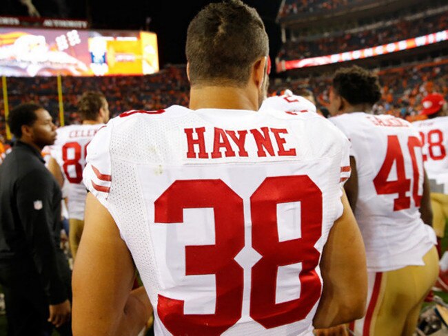 Jarryd Hayne passes first big NFL test