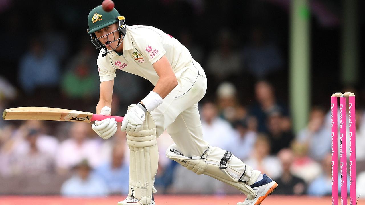 Marnus Labuschagne is up for the challenge of opening the batting in the first Test should David Warner not recover from injury in time. Picture: AAP Image/Dan Himbrechts