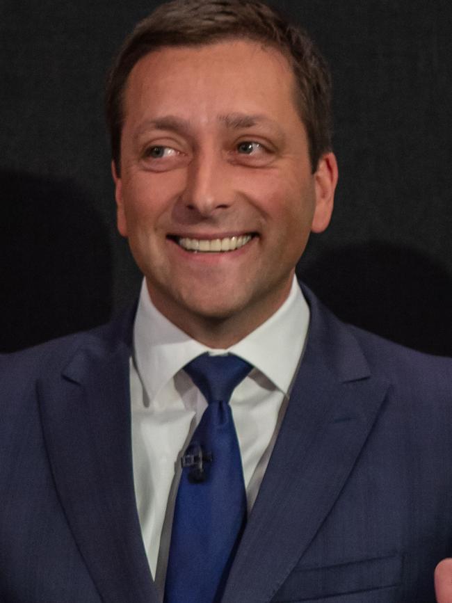 Victorian Opposition Leader Matthew Guy. Picture: Jason Edwards