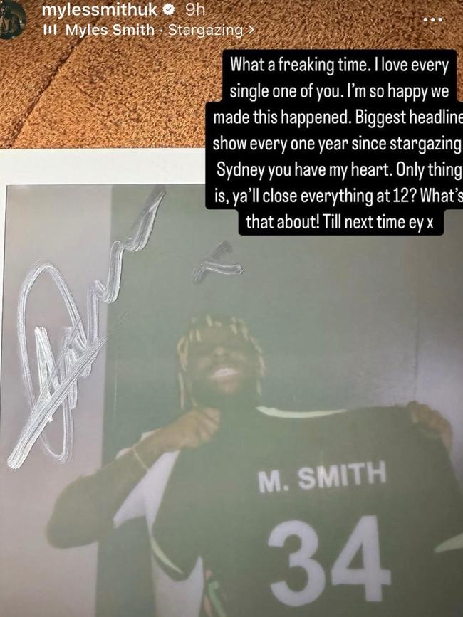 Smith was confused by the city’s early night-life, but it didn’t seem to dampen his time in the city. Picture: Instagram