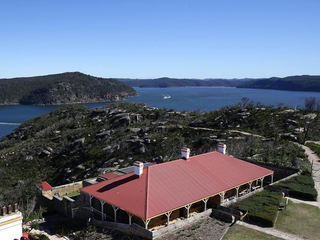 View from the top of the Barrenjoey lighthouse in 2015 .Picture: Martin Lange