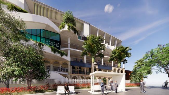 The proposed new junior school at Brisbane Girls Grammar. Picture: Supplied.