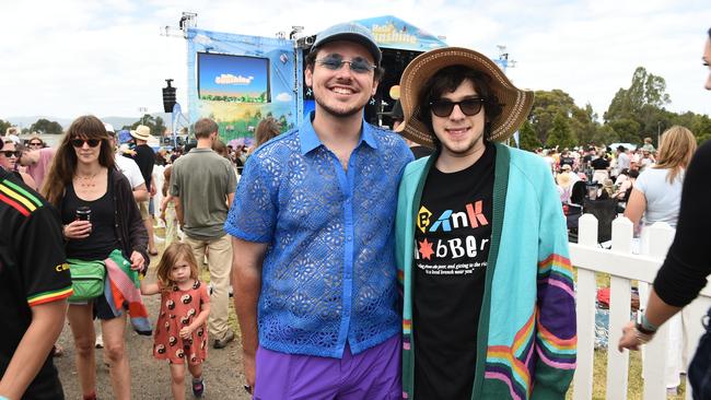 Hello Sunshine Music &amp; Food Festival. Lochlan Walsh and Isaac Picture: David Smith