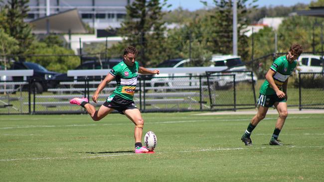 Maroochydore Swans player Oscar Crawley in action. Picture: Tegan Schefe Photography