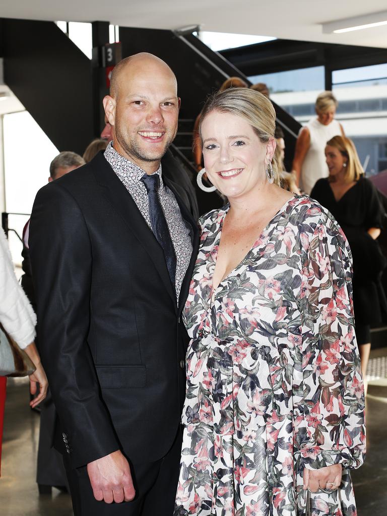 Tas Weekend socials from Tasmanian Leaders Program graduation from Brooke Street Pier. Oliver and Alice Thornalley of South Launceston. . Picture: Zak Simmonds