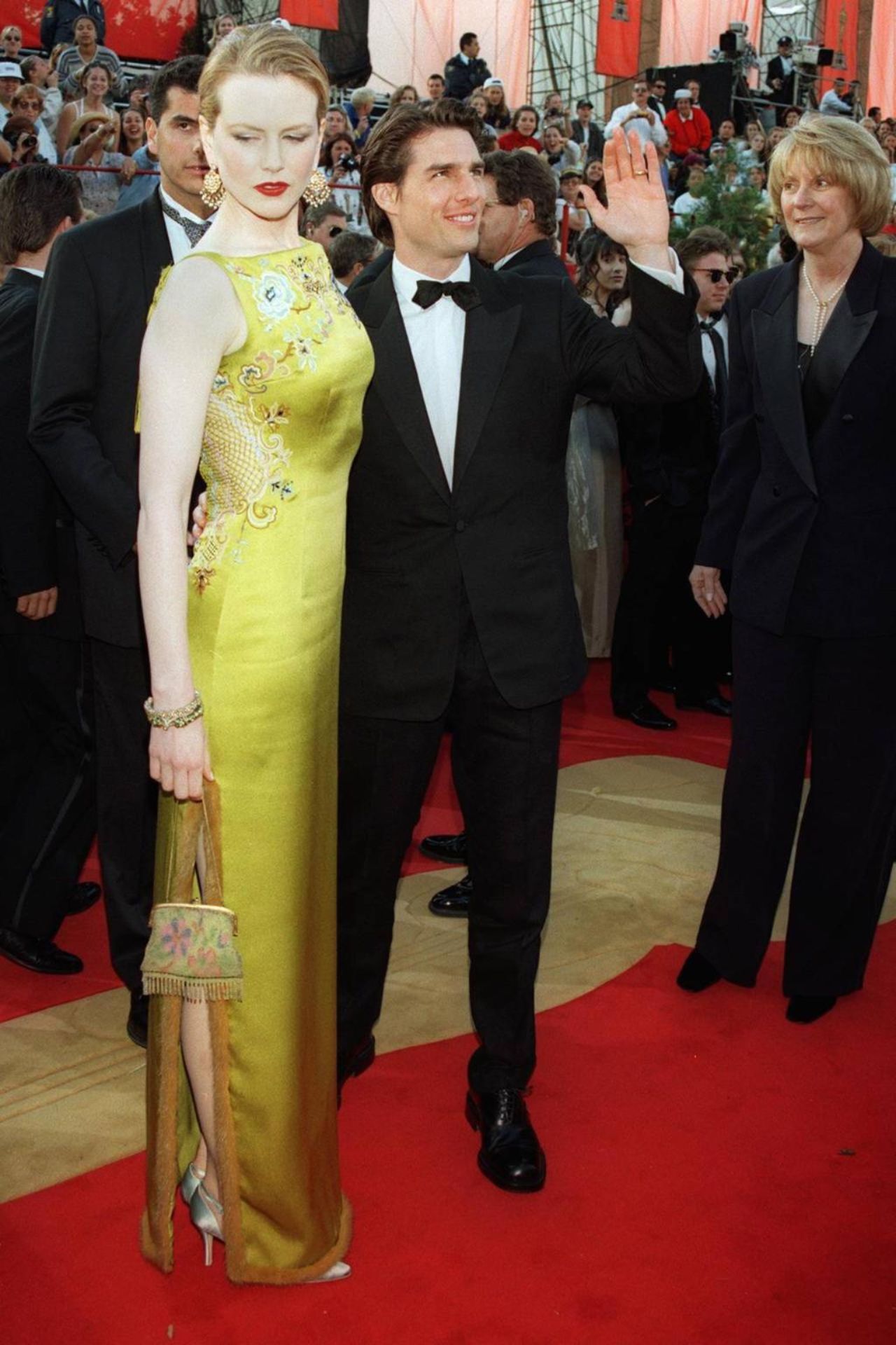 <p><b>Nicole Kidman in Christian Dior (1997)</b></p><p>Some Oscars looks are worth their weight in fashion gold, and Nicole Kidman&rsquo;s green Dior dress is one of them. For the 1997 ceremony, the actress and <i>Vogue</i> cover star stepped out in an embroidered silk gown by John Galliano, one of the designer&rsquo;s first pieces at Dior before he became world-famous. Despite some taking aim at the colour of the dress, it&rsquo;s since become one of the most famous ensembles in Oscars history and a watershed moment for iconic European fashion houses being worn to the ceremony.&nbsp;</p>