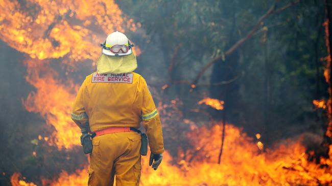 Bushfire season is already underway in parts of the country. Picture: Peter Lorimer