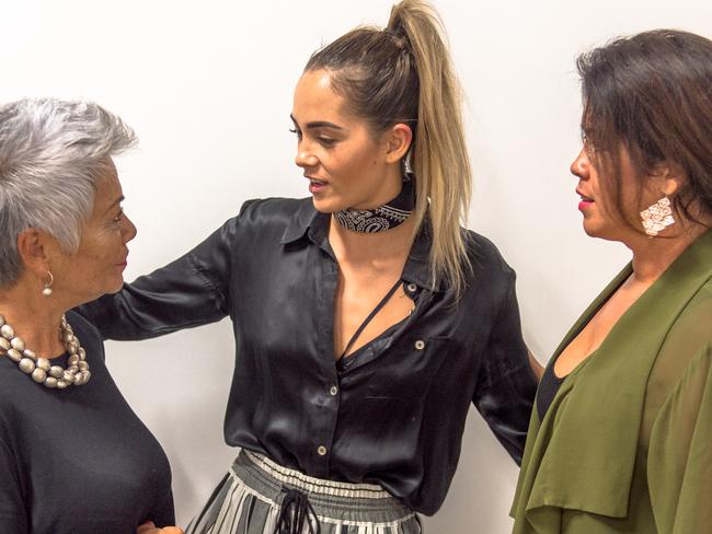 Aisha Jade with mum and nan for Insider mother's day story.