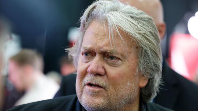 Former White House chief strategist Steve Bannon. Picture: AFP