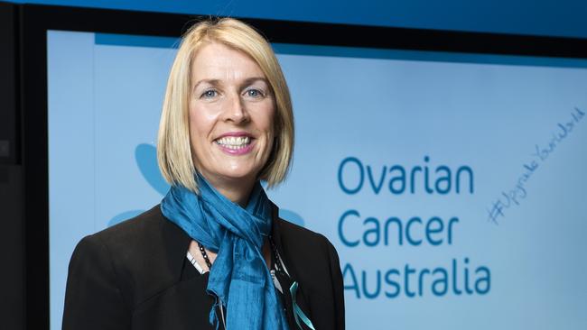 Ovarian Cancer Australia CEO Jane Hill. Picture: Ovarian Cancer Australia