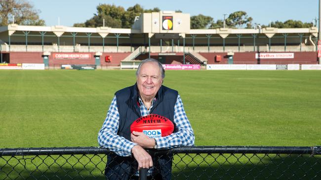 Frankston Dolpins VFL great Alan Wickes at Frankston Park. Picture Norm Oorloff