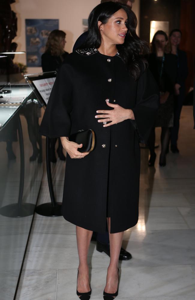 Meghan has not been seen in public since appearing at New Zealand House on March 19. Picture: Ian Vogler/WPA Pool/Getty Images