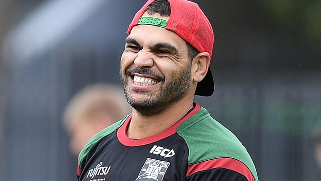 Greg Inglis is back to his best at just the right time. (AAP Image/Dan Himbrechts)