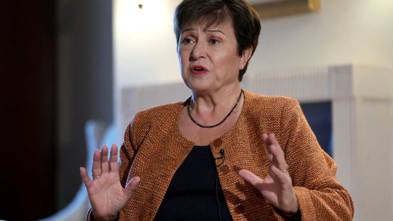 International Monetary Fund’s Kristalina Georgieva warns one third of ...