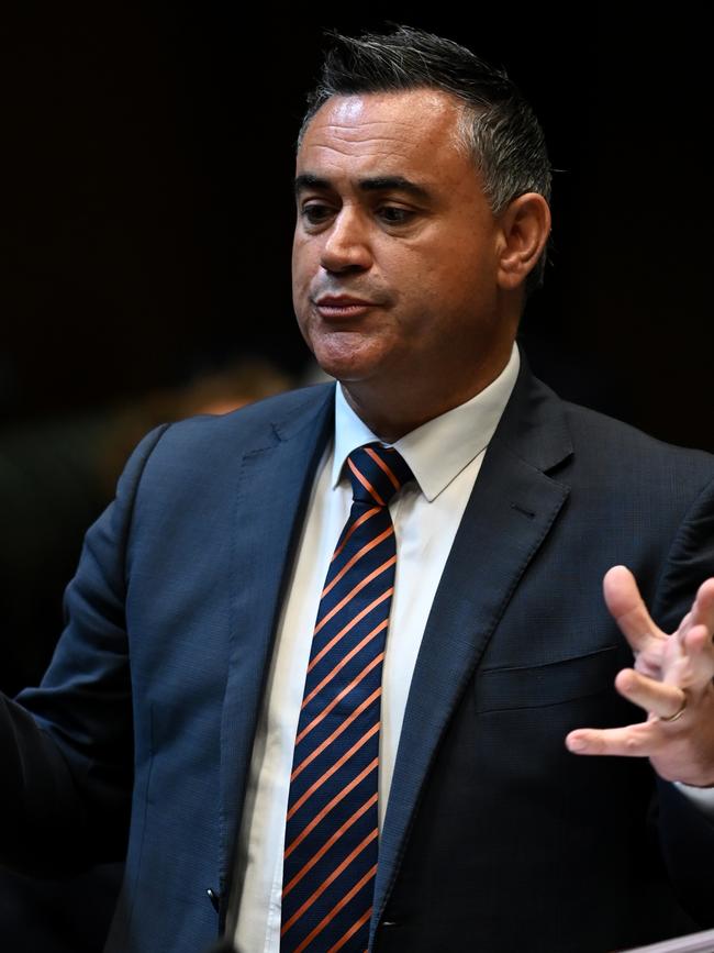 NSW Deputy Premier John Barilaro. Picture: Joel Carrett/AAP