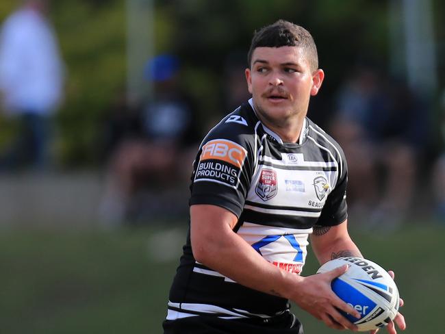 Ash Taylor playing for Tweed Seagulls. Picture: SMP Images