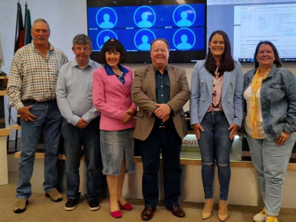 Mayor, Councillors and CEO on Denim Day