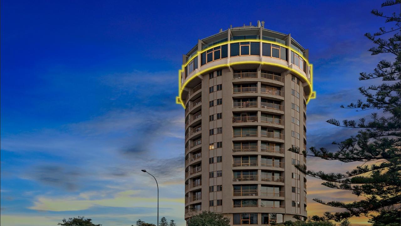 The former top of the Revolving Restaurant.