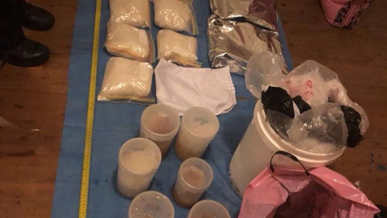 A 55-year-old man was charged in connection to the drug lab in December 2018. He was sentenced on Friday. Picture: AFP