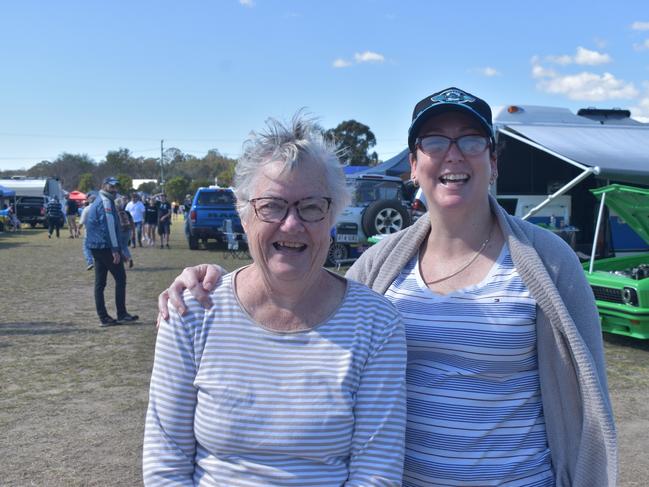 Jan and Louise Garcia from Caboolture at the Leyburn Sprints, August 17, 2024. (Photo: NRM)