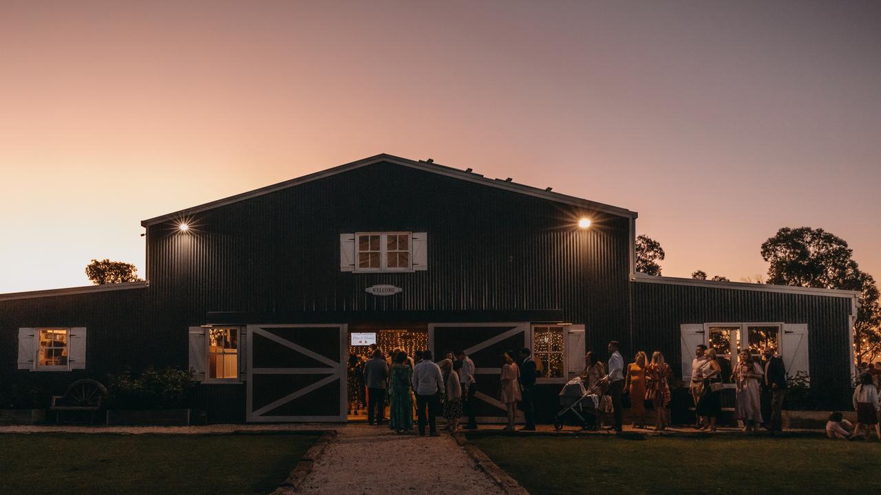 Hannah Paterson and Trent Leask celebrated their wedding at Aberfeldy Barn and Farm. Pictures: Jo Hammond