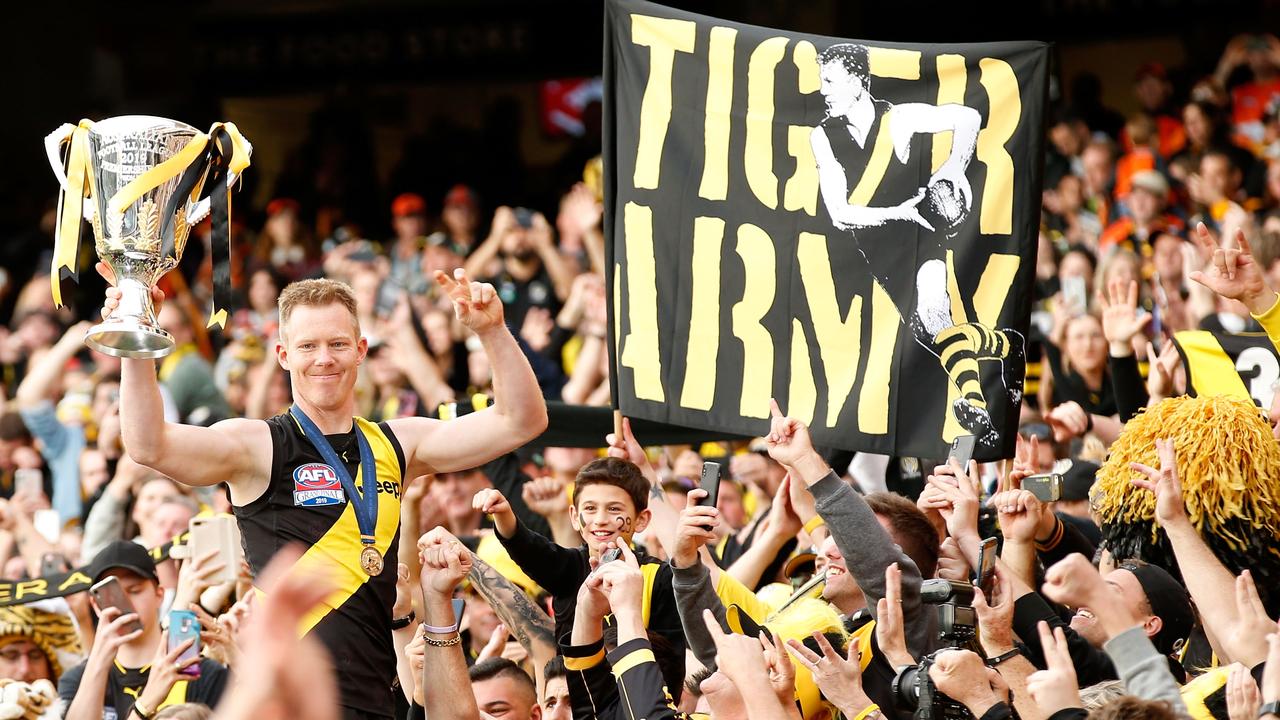 Richmond Tigers win 2020 AFL Premiership 