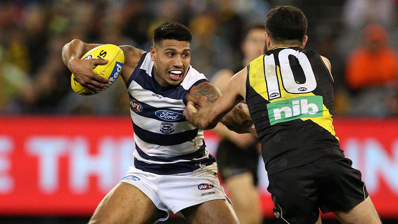 Tim Kelly of the Cats has been crowned the best first-year player at the 2018 AFLPA MVP awards.