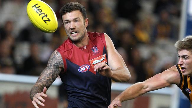 Injuries cruelled Mitch Clark during his time at Melbourne.