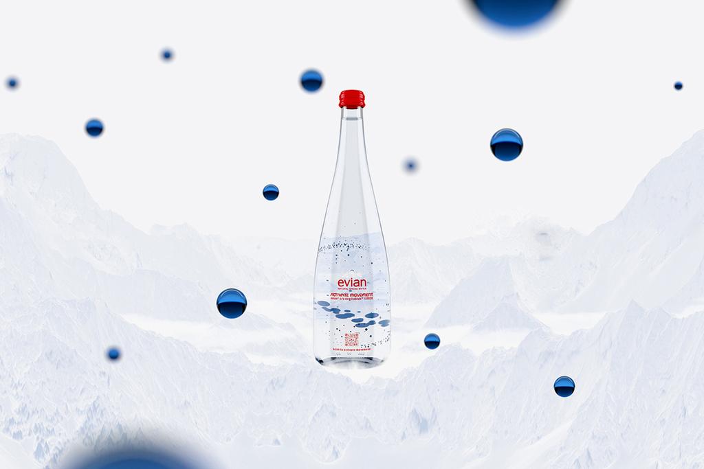 Evian x 2024 virgil abloh