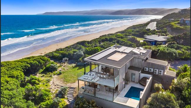 A beach house known for featuring Max Rockatansky’s hide-out in the original Mad Max movie earned a place in our top 50.