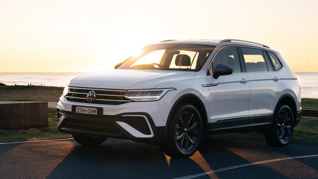 Volkswagen's Tiguan Allspace is available with the 132TSI engine for about $50,000 drive-away.