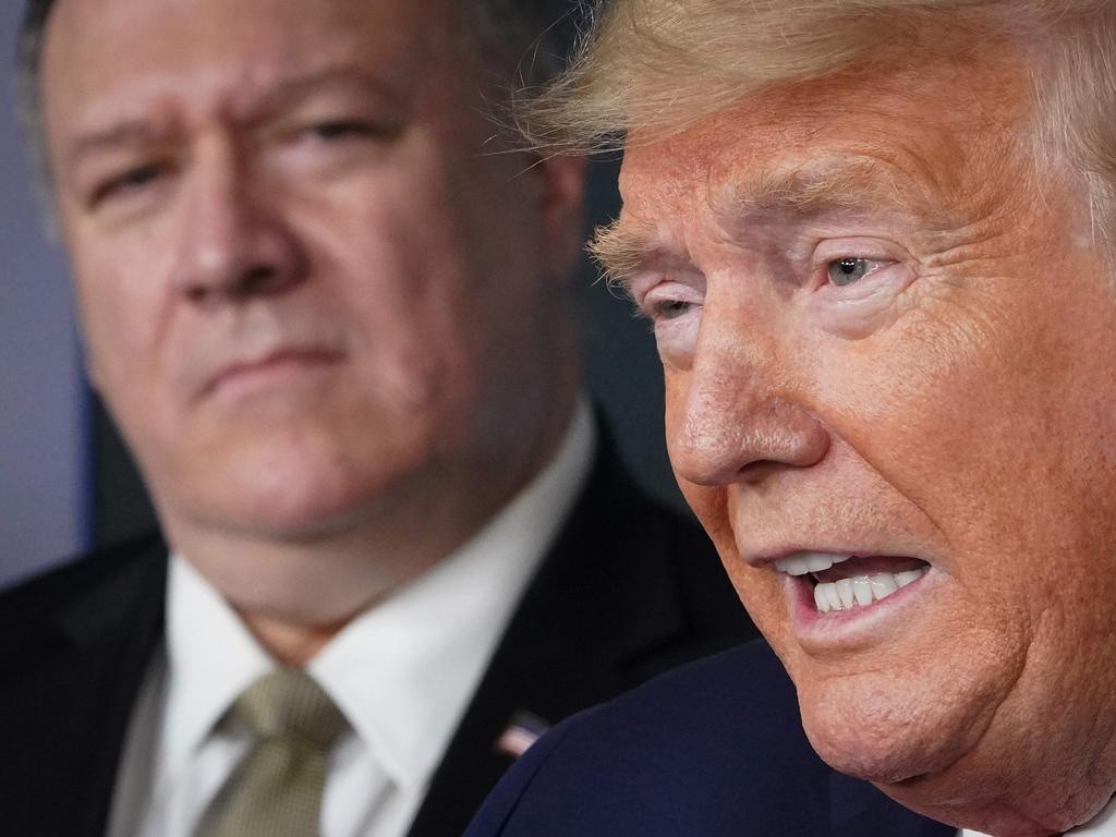 China has blasted outgoing US Secretary of State Mike Pompeo and President Donald Trump. Picture: Mandel Ngan / AFP